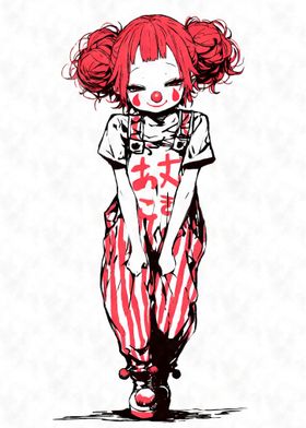 Clussy Anime Clown Girl