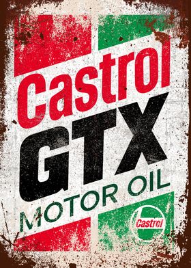 Castrol GTX sign