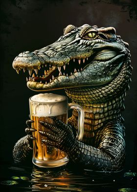 Crocodile Beer