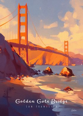 Golden Gate Bridge at Dusk