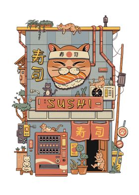 Neko Sushi House