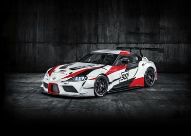 Toyota supra racing car