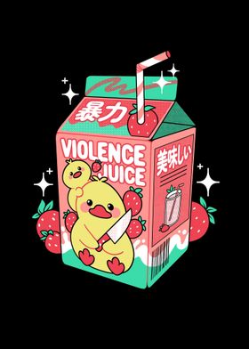 Violence Juice Funny Duck