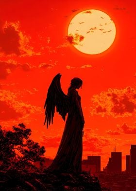 Blood Moon City Angel Fall