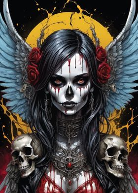 ANGEL OF DEATH POSTER ART