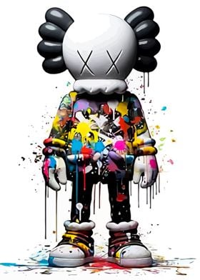 Kaws Painting