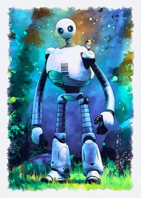 The Wild Robot paint