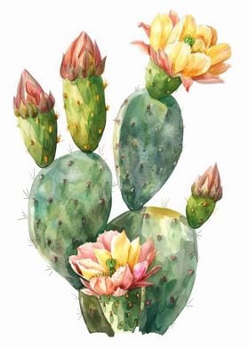 Cactus Watercolor