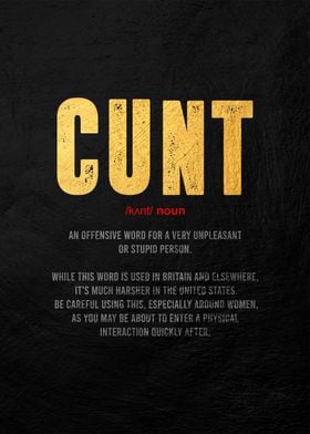 cunt