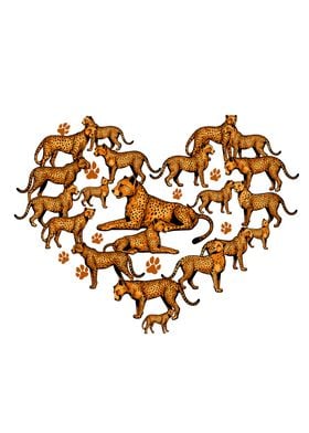 Cheetah Lover Gift Women