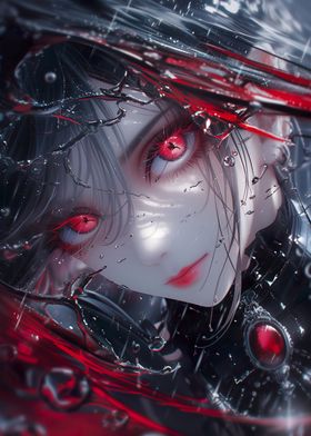 Bloody Rain Anime Girl