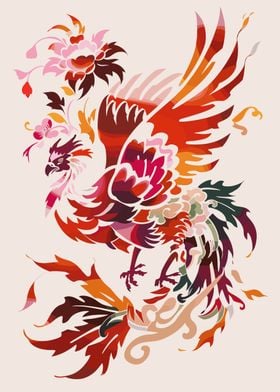 Phoenix Retro Japanese