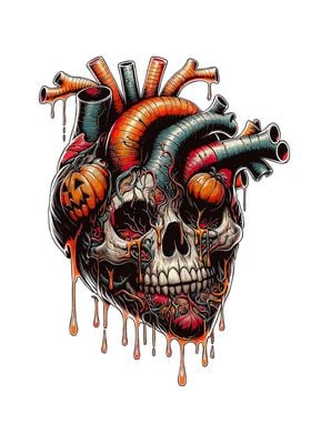 Anatomical Heart Halloween