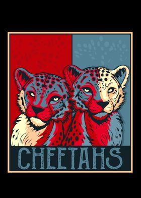 Retro Cheetah Gift Men