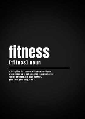 fitness gym definition