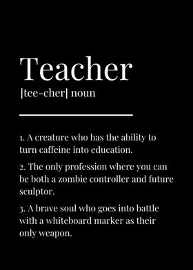 Funny Teacher Definition