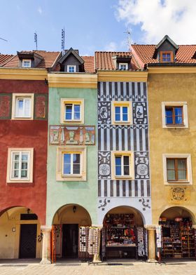 Merchants houses in Poznan