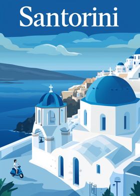 The beauty of santorini