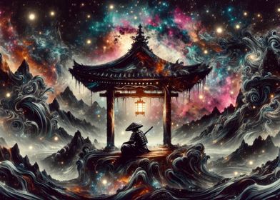 Cosmic Warrior torii gate