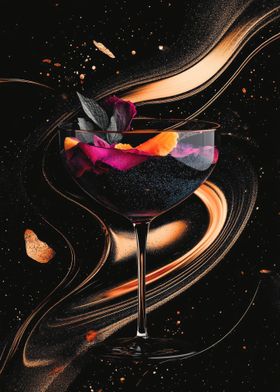 Ethereal Cosmic Cocktail