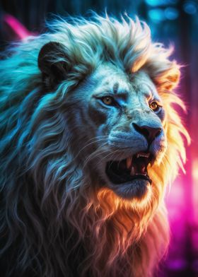 Neon Lion