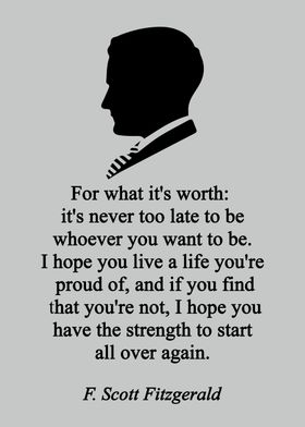 F Scott Fitzgerald Quotes