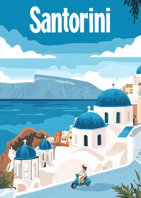 Travel to santorini