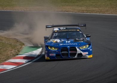 BMW M4 GT3 kicks up dust