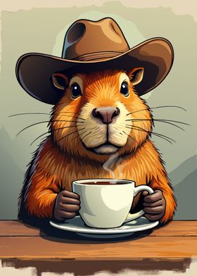 Coffeebara Capybara Coffee