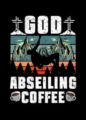 God Abseiling Coffee