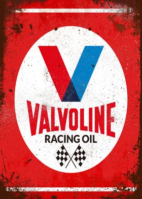 Valvoline Oil Sign