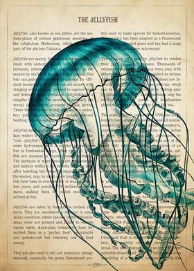 Turquoise Jellyfish