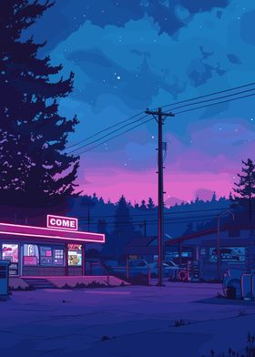 Lofi Pink Retro