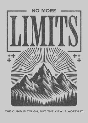 No Limits Mountain Art