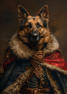 Vintage German Shepher