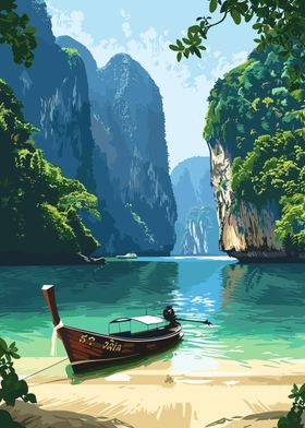 Thailand Bay Landscape