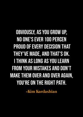 Kim Kardashian quotes 