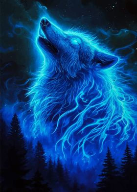 wolf howling