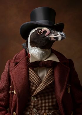 Vintage Penguin Gentleman