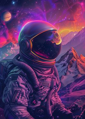 Neon Astronaut