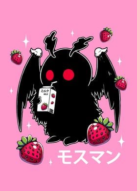 Mothman Strawberry Milk