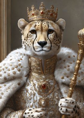 Elegant Cheetah King