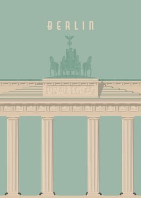 Berlin Travel Illustration