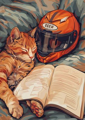 Cat Books Bikes Booktok