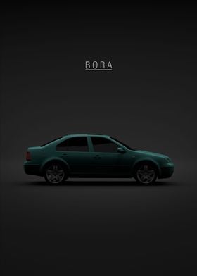  VW Bora VR6 Green 2003