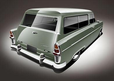 Zephyr Station Wagon Rear