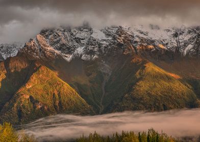 Alaska Golden Hour Peaks