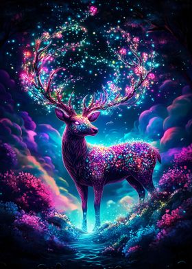 Mystical Fantasy Deer