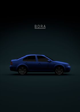 2003 VW Bora VR6 Blue