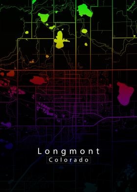 Longmont Colorado Map